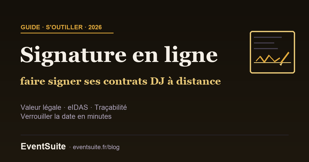 Signature électronique des contrats DJ : valeur légale et avantages